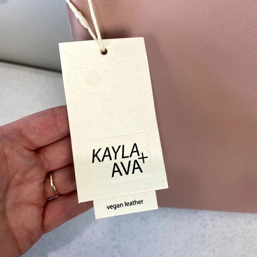 Kayla + Ava Bow Tie Bucket Bag NWT